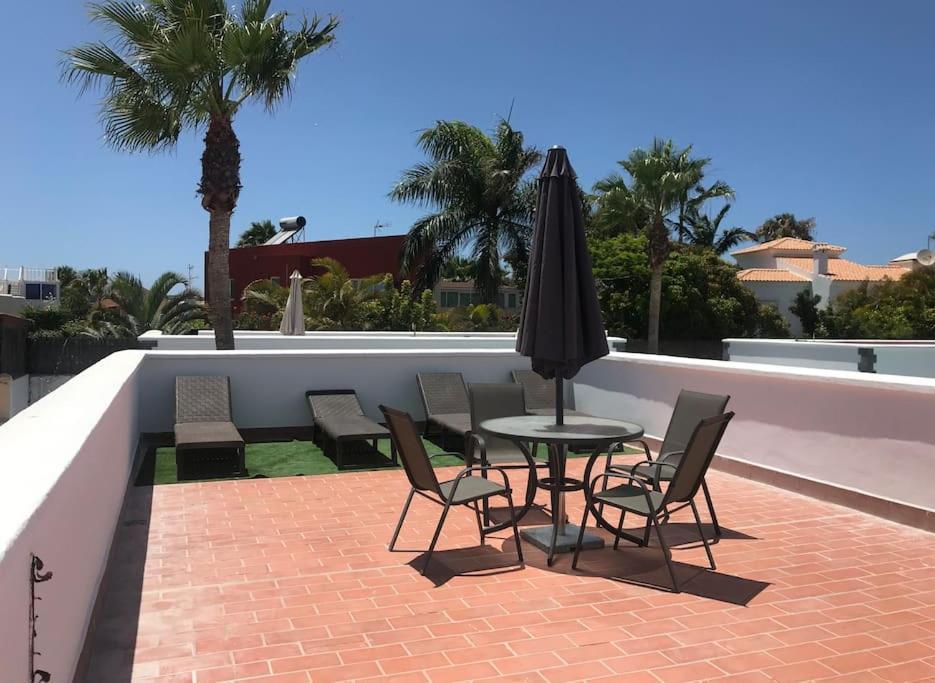 Lovely Villa - Pool Front, Private Roof Terrace, Wifi Fiber Optic Corralejo Dış mekan fotoğraf
